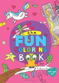 Paperback The Fun Coloring Book (US edition): for kids aged 4-8 Book