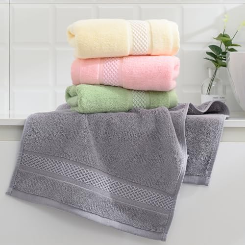 Essuie-mains absorbants 100 % coton à séchage rapide beige 33x73cm - 6