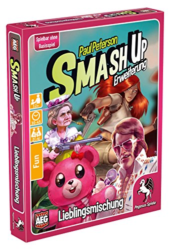 Pegasus Spiele Juego 17273G   Smash Up, versión Lieblingsmischung