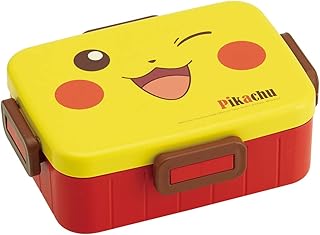 スケーター(Skater) Ag+ 銀イオン 抗菌 4点ロック 弁当箱 650ml ピカチュウ フェイス 21 ポケットモンスター YZFL7AG