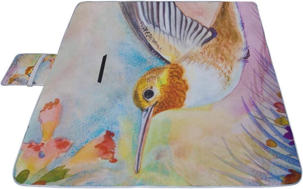 レジャーシート 水彩画の風景 ピクニック 折りたたみ 撥水 アウトドア クッション マット コンパクト 花見 運動会 キャンプ 遠足