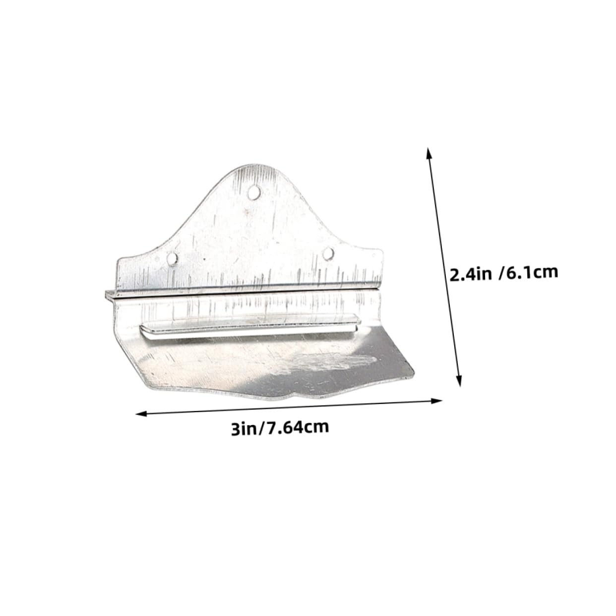 Yardwe String Metal Mandolin Tailpiece for String Instruments Lightweight and Durable Musical Accessory Enhances Intonation and Volume Easy Installation for Mandolin Enthusiasts