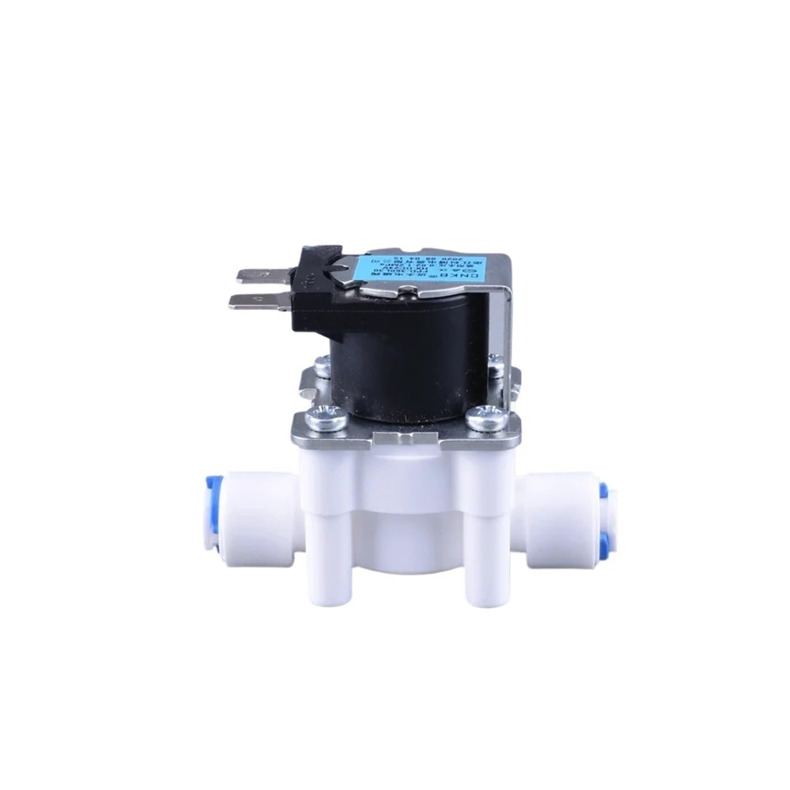Vanne électromagnétique 1/4" DC24V à connexion rapide pour une étanchéité totale RO
