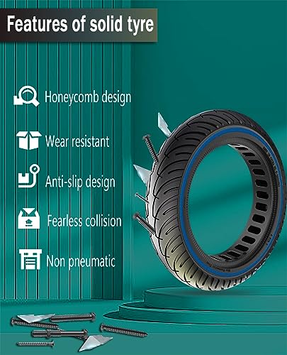 GLDYTIMES 8.5 x 2.0 Inches Electric Scooter Tyre 50/75-6.1 Solid Tyre Fit for Gotrax Gxl V2/XR Apex Xl~Hiboy S2 Max Pro~Hover 1~AOVOPRO ES80~Xiaomi - Image 4
