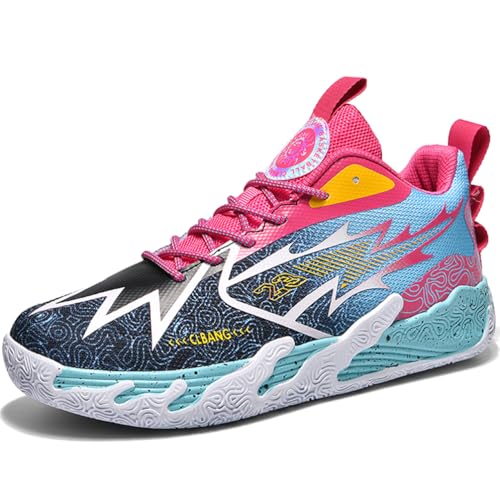 Zapatillas de baloncesto para hombre Bask-30 de diseño ligero en talla 37EU
