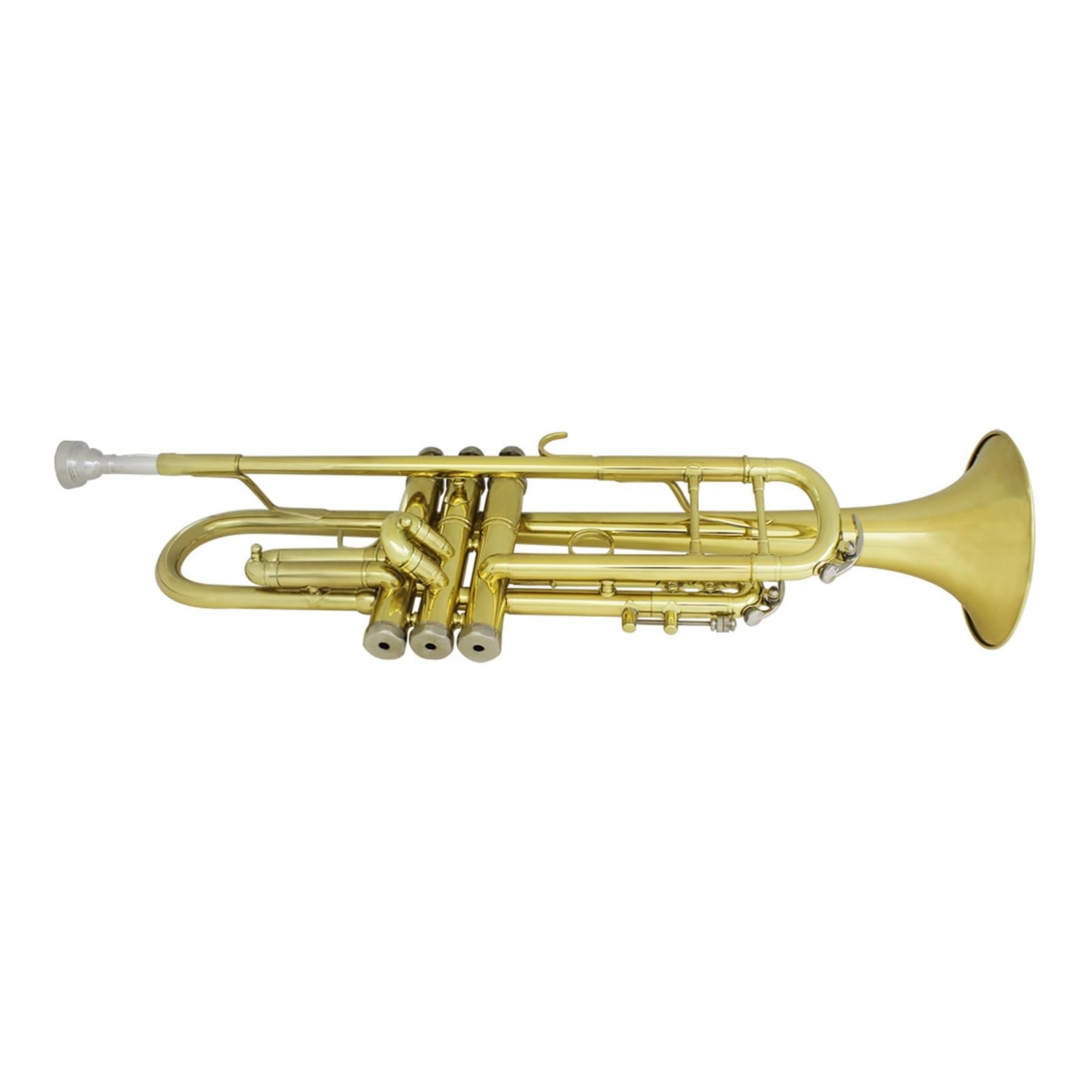 Trompeta En Si Bemol Instrumento De Metal Para Que Los Principiantes Toquen O Practiquen