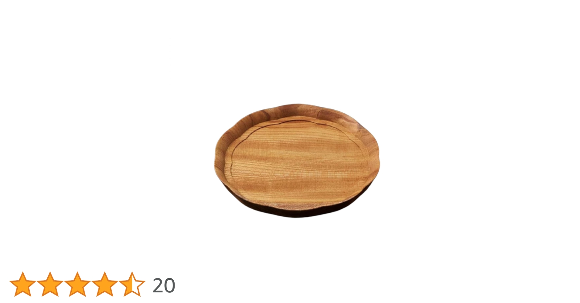 Amazon｜四十沢木材工芸 KITO 木製トレー トレイ お盆 プレート お膳