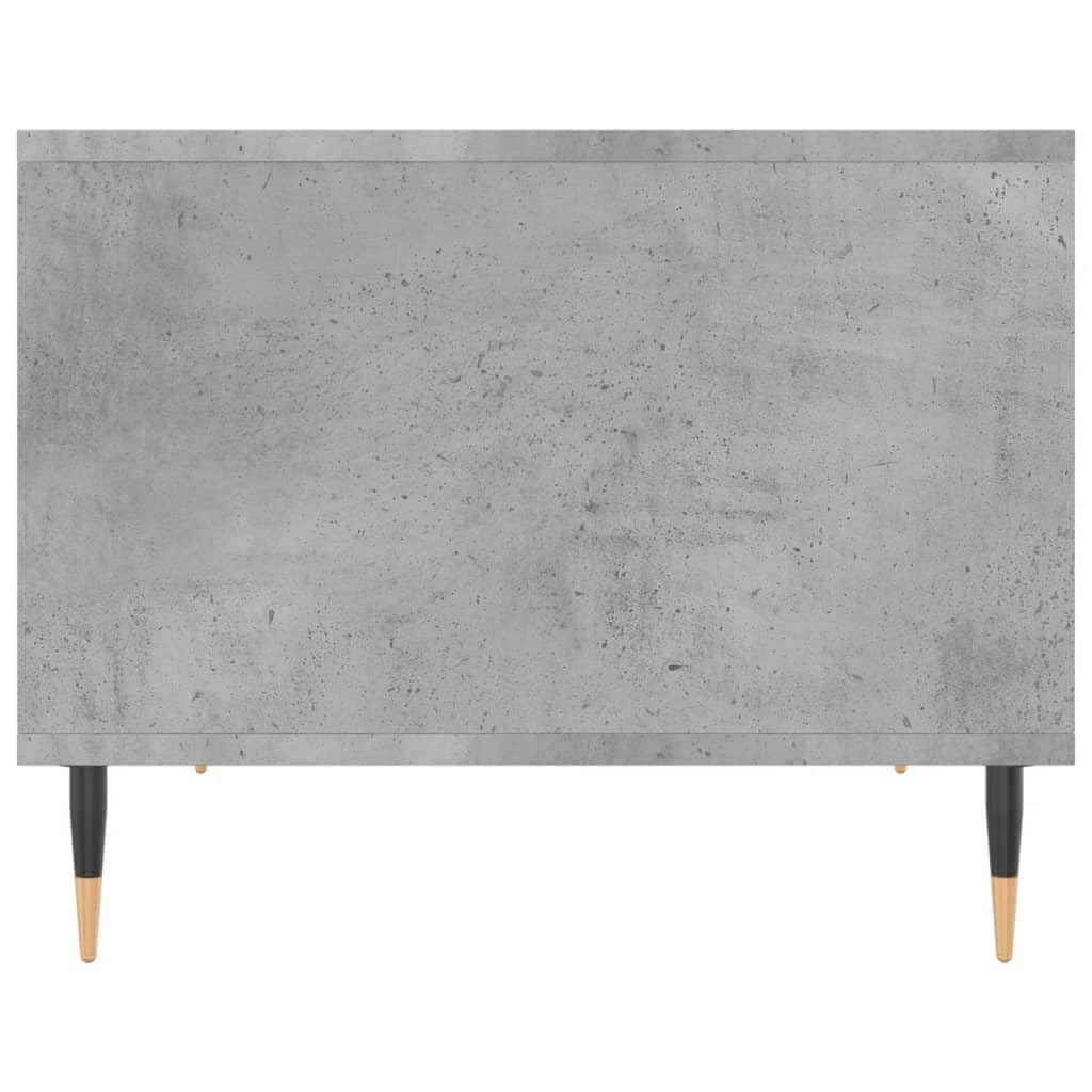 Homgoday Tavolino da caffè grigio cemento 60 x 50 x 40 cm, tavolino in legno ingegnerizzato, tavolino da tè per soggiorno, sala di accoglienza degli ospiti, camera da letto e ufficio 248 mobili