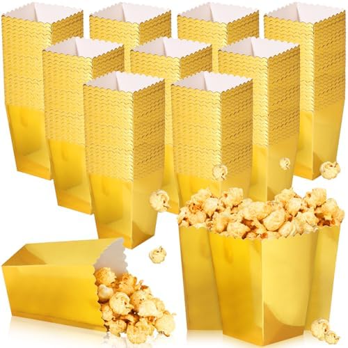 Amazon.com: Meanplan 200 Pcs Popcorn Boxes Mini Paper Popcorn Holder ...