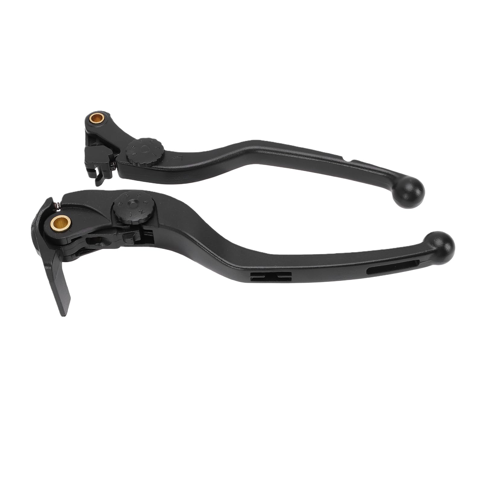 Cryfokt Palanca de Freno de Embrague para Motocicleta, Percha de Palanca, Actualización de Control Ergonómico para S1000RR M1000RR 2019-2024, Paquete de 2 de Metal