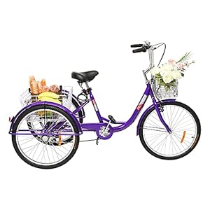 PEXMOR Adult Tricycle 7 Speed, 24/26 Inch 3 Wheel Bikes PEXMOR Adult Tricycle 7 Speed, 24/26 Inch 3 Wheel Bikes