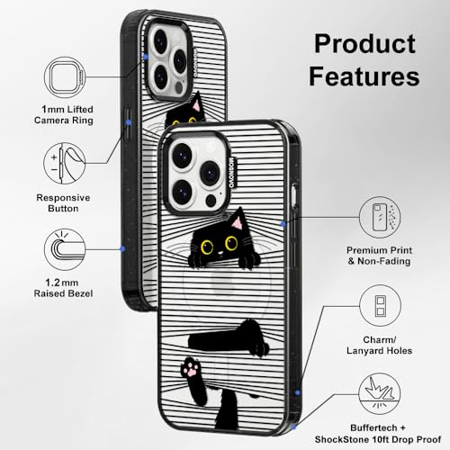 Coque compatible MagSafe iPhone 14 Pro Max antichoc transparente - 6