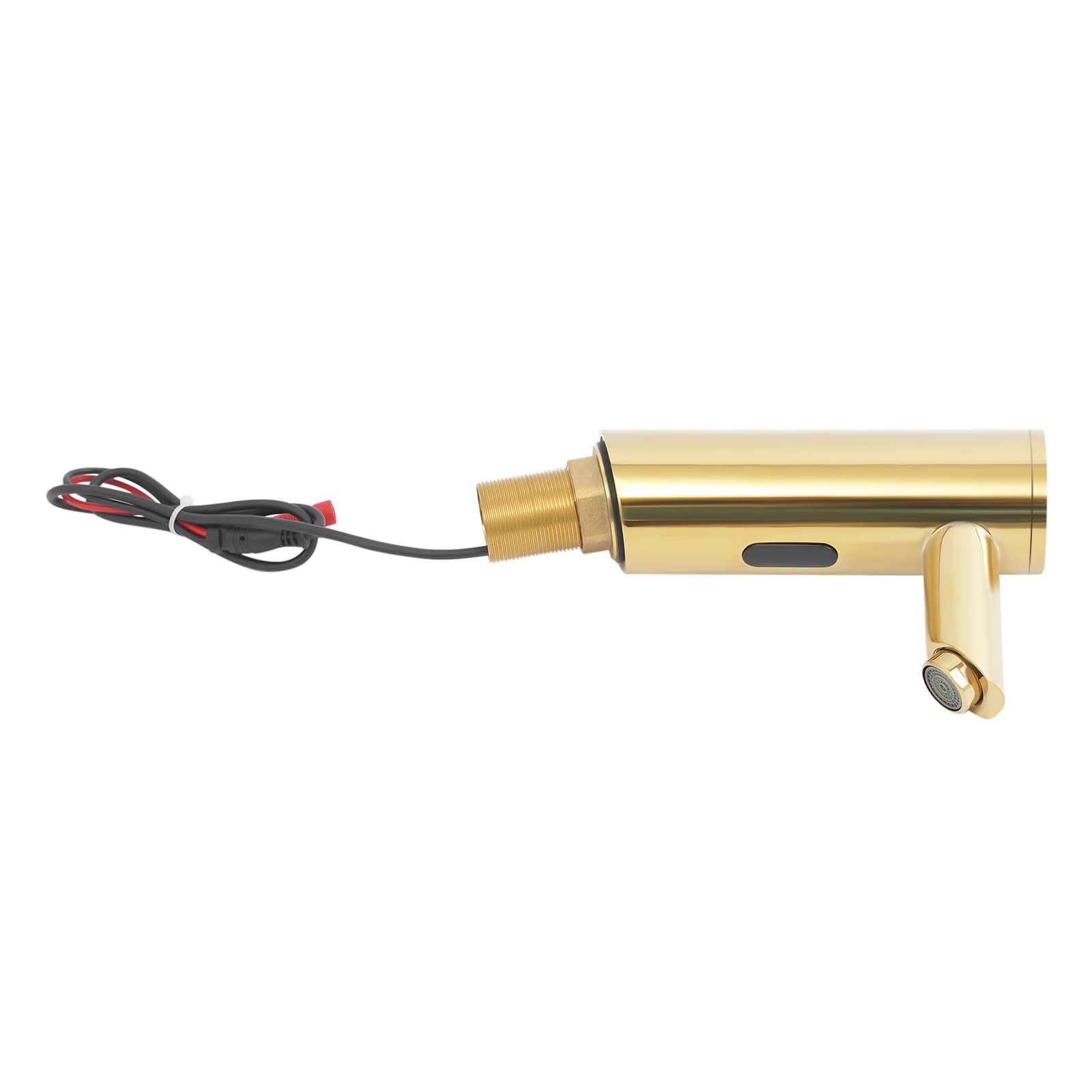 Rubinetto per bagno con sensore automatico, con sensore a infrarossi, rubinetto per lavabo, senza contatto, con sensore per cucina, bagno, ottone, oro