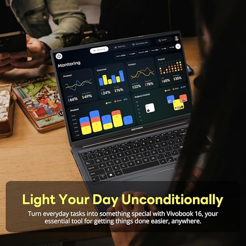 ASUS Vivobook 16" WUXGA Intel i7-1355U 16GB RAM 1TB SSD Negro miniatura 7