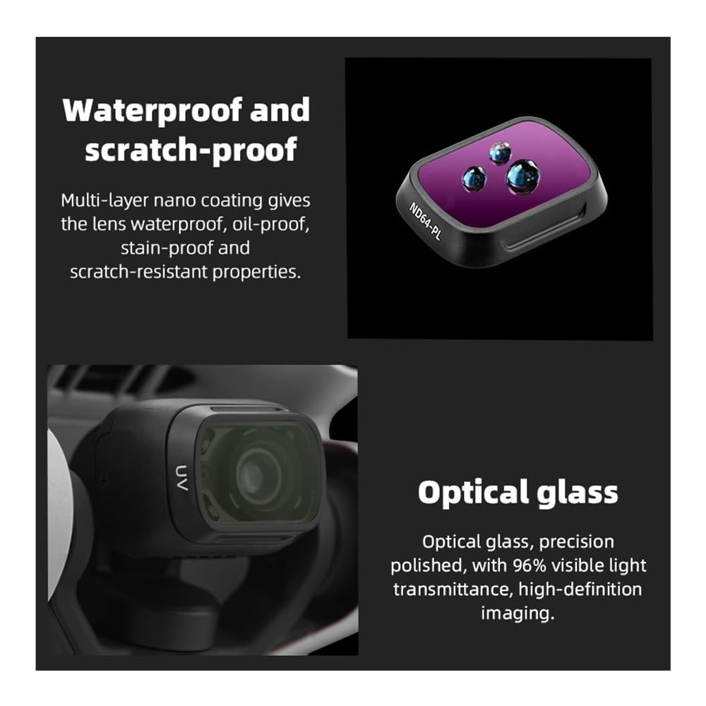 Reinscer Lente Prisma In Vetro Da 77 Mm, Effetti Super Velocità