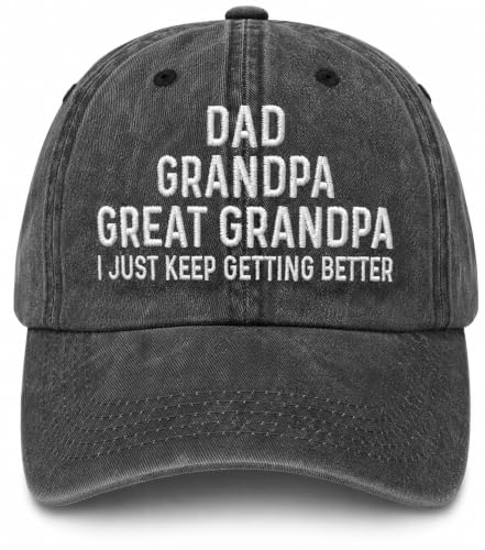 Image of Philysonic Great Grandpa Hat-Grandpa Baseball Cap Great Grandpa Gifts