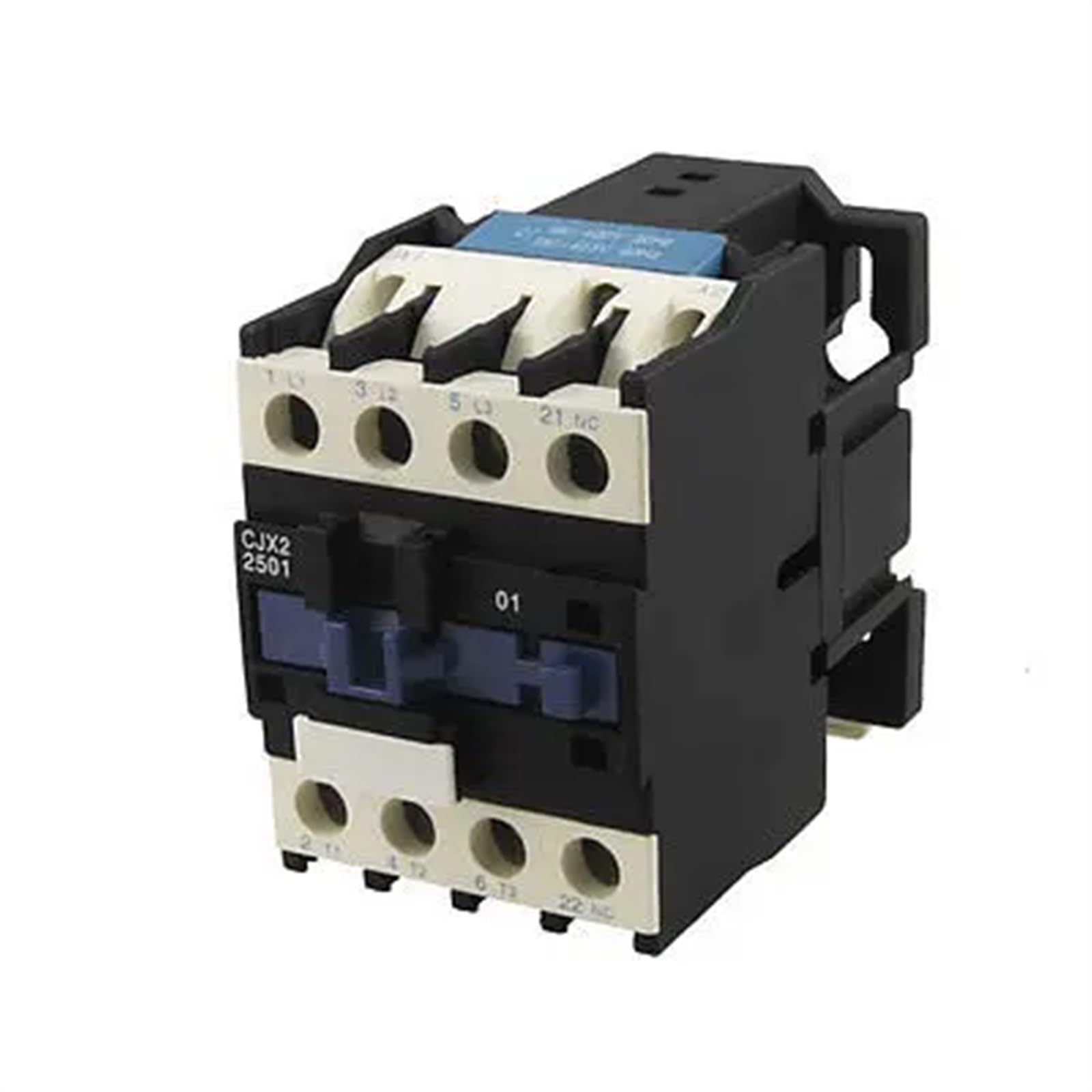 HUUOQIWY CJX2-2501 AC Contactor 25A 3 Phase 3-Pole NC 380V 50/60Hz Coil