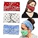 K-Elewon 3 Pack Women Wide Elastic Head Wrap Headband Sports yoga Hair Band (3 Pack(A25))