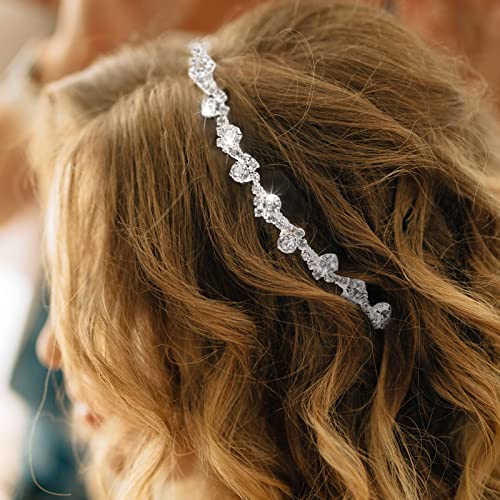 Kigeli RH-KIGELI-1502 Rhinestone Trim Rhinestone Chain Crystal Applique Strips String thumb #6