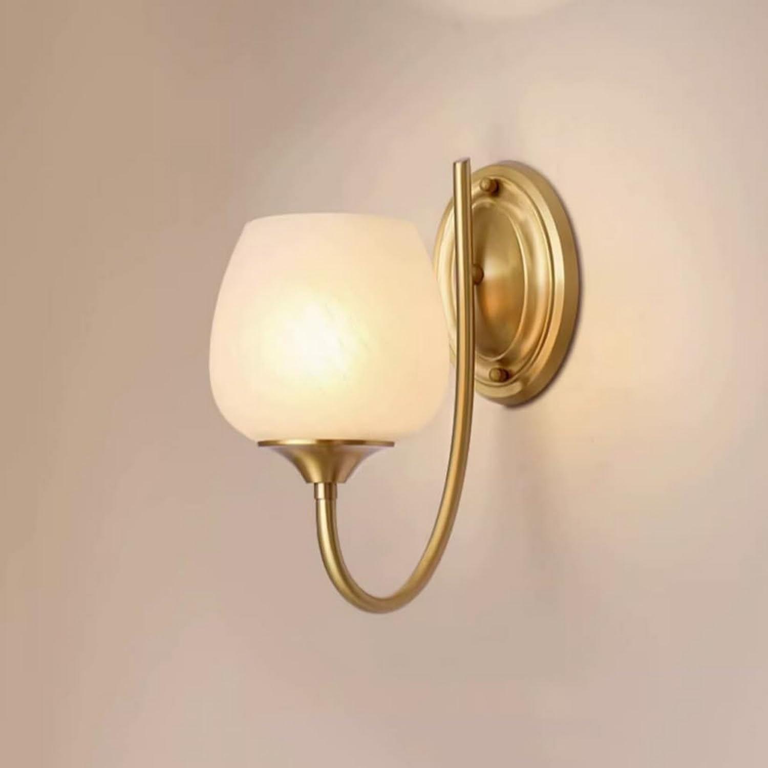 JYBNBBE Wall Light Bedside Decor Lamp American Brass Wall Sconces Minimalist Bedroom Bedside Wall Lights Modern Living Room Hallway Decoration Wall Lighting,Chandelier