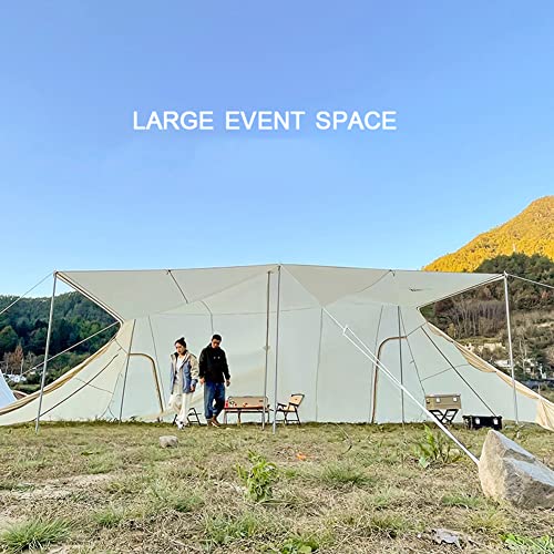Carpa para camping para 5-8 personas con porche portátil miniatura 5