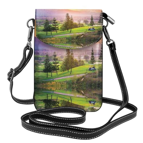 Sac à bandoulière de voyage en cuir pour smartphone et usage quotidien