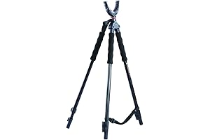Quest T62U Vanguard Bipod: Versatile Shooting Stick and Tripod