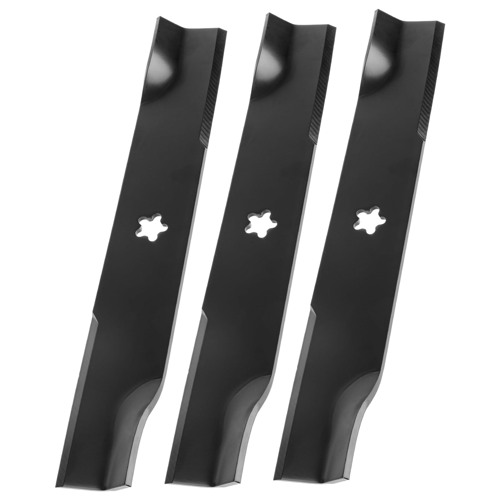 539113425 Juego de cuchillas de repuesto para cubierta Hu sqvarna de 48 pulgadas, cuchilla de cortacésped 575296401 compatible con tractor Hu sqvarna EZ4824 EZ5225 Zero Giro, 48 pulgadas Cut