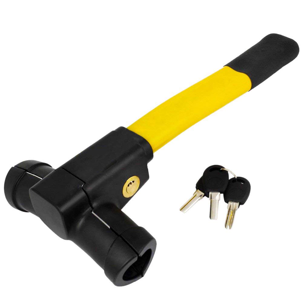 MP power @ car security protection universal auto Steering Lock Wheel Lock with 3 keys Anti-theft locks safety lock