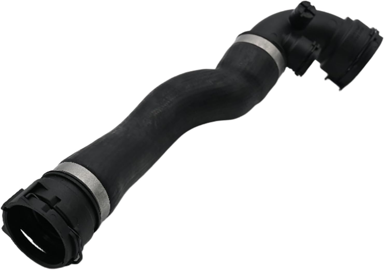 Upper Radiator Coolant Hose Compatible with BMW E46 323Ci 323i 325Ci 325i 325xi 328Ci 328i 330Ci 330i 330xi Replace# 17127510952 11534460438 11531436406