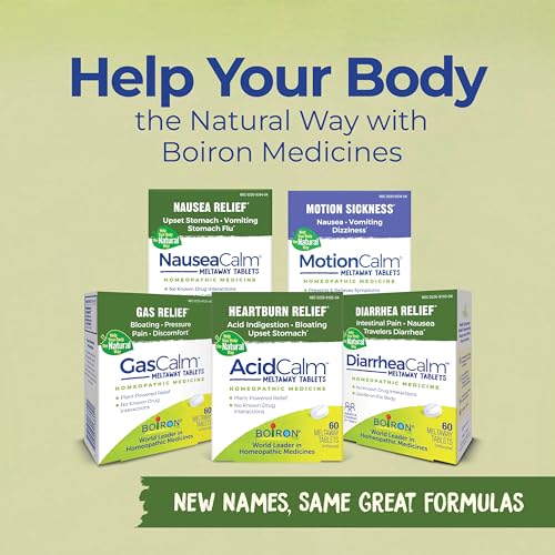 Boiron AcidCalm Tablets for Heartburn Relief, Acid Indigestion, Bloating, and Upset Stomach - 60 Count - image 9