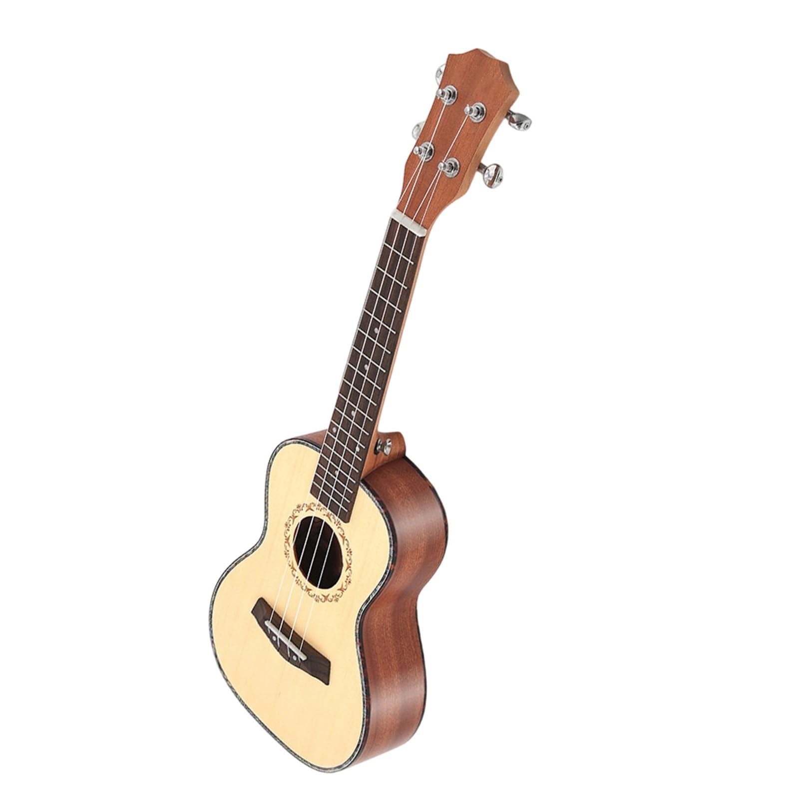 Strumento A Corda Per Ukulele Elettrico Acustico In Abete Rosso Massiccio Da 23 Pollici Per Prestazioni E Pratica Ukulele