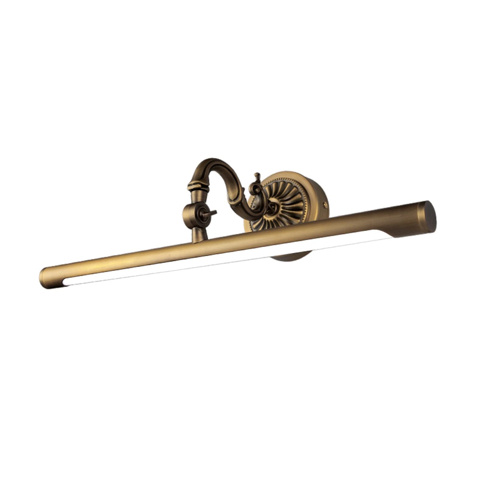 YTBHSHXZ wall Light， LED Copper 45cm 8W Modern Retro Chinese Style Bathroom Vanity Bedroom
