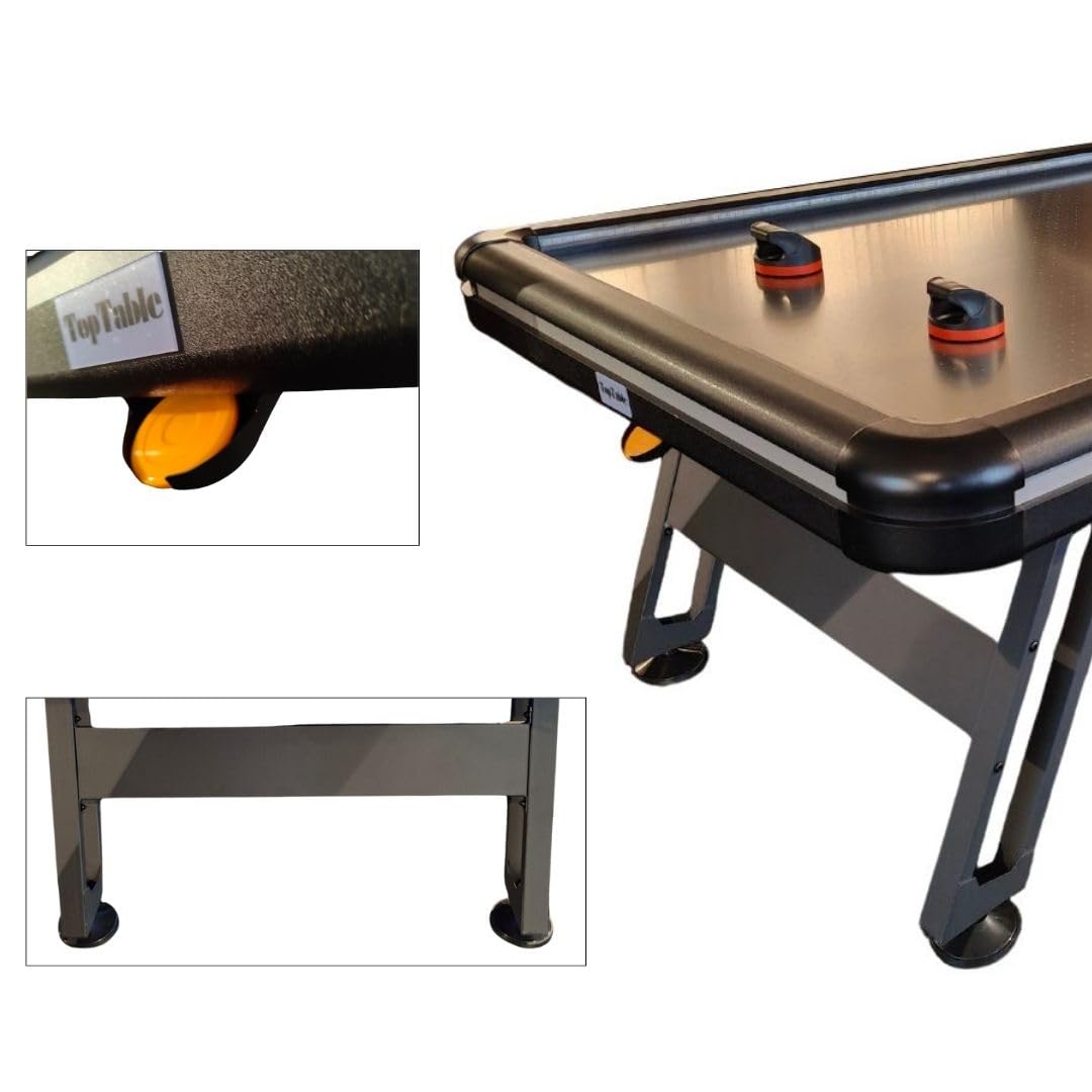 Tavolo da hockey con effetti di luce multi LED, 7 ft