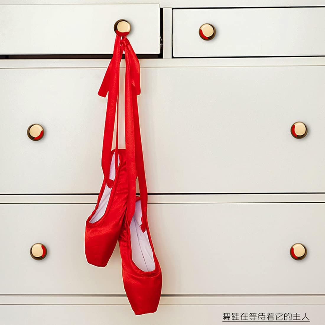 YAGU 10 Pack Polished Brass Kitchen Cabinet Knobs 1-1/8 Inch Round Solid Dresser Drawer Knob Unlacquered Gold Modern Furniture Shiny Pulls and Bright Handles Hardware for Closet Cupboard Wardrobe