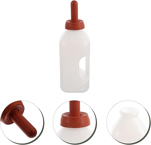 Miniatura 6 de Biberones de alimentación de cordero, botella de animales para mascotas, botella de leche de cabra, botella de leche de ternero, botella de bebida