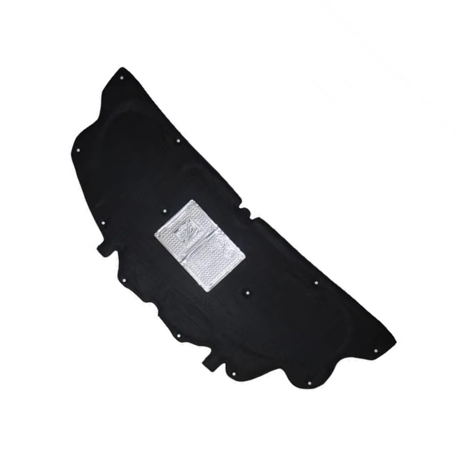 Sound Bonnet Insulation​ Car Accessories Engine Heat Sound Insulation Cotton Pad Soundproof Firewall Cover Mat Compatible with Peugeot 307 2007 2008 2009(Silver)