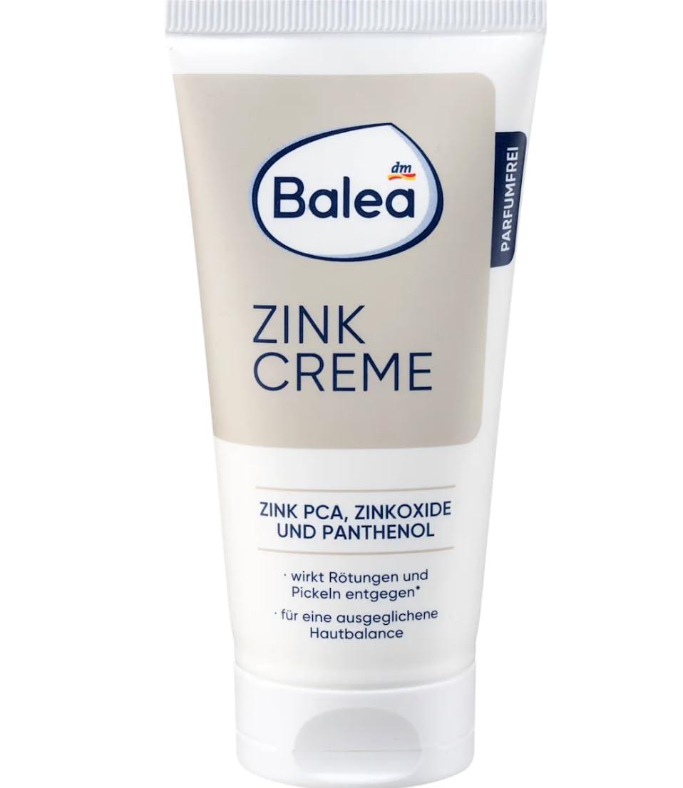 3-teiliges Zinkcreme-Set 50 ml + Zinkspray 100 ml + Gesichtsreiniger