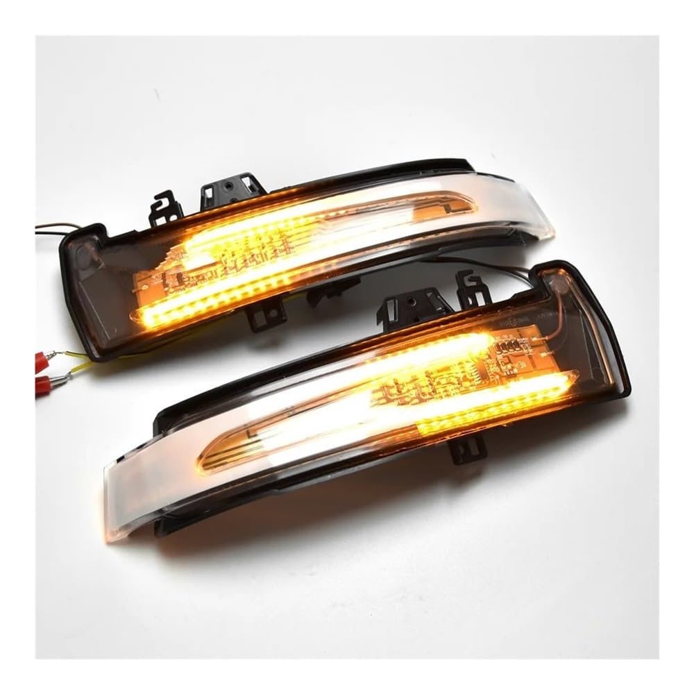 Retrovisor Luces indicadoras Giro Luz LED De Señal De Dinámica, Indicador De Espejo Lateral Pour Benz Pour CLA ABCES GLA GLK CLS Clase W176 W212 W204, 2 Uds.