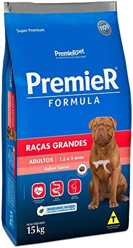Premier Pet Ração Premier Fórmula Para Cães Adultos De Raças Gran...