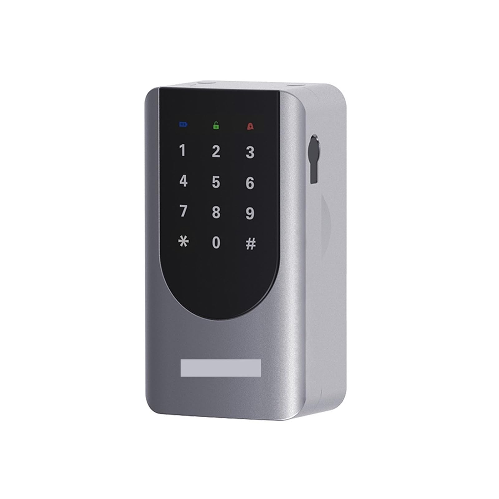 Cassetta di sicurezza con serratura, Cassetta di sicurezza for chiavi di casa Sblocco biometrico intelligente Cassaforte for chiavi for serratura a chiave con combinazione a combinazione a 4 cifre est