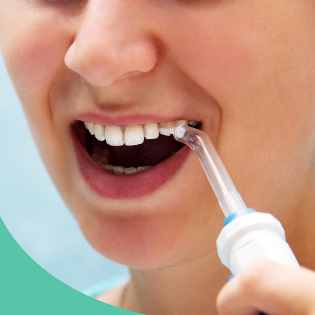 8 pezzi Ricambio Punte Spruzzo Dentario Acqua Idropulsore Ugello Accessori per Waterpik idropulsore dentale e Altri Irrigatori Orali