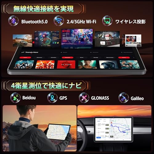 undefined 【Android16 タブレット 11インチ wi-fiモデル】Naktoce M70 アンドロイド16 タブレット 11インチ RAM20GB+ROM128GB Android Tablet GPS搭載 顔認識/Gemini AI/90Hz/無線投影/FMラジオ Widevine L1&Netflix 8000mAh 18W急速充電 GMS/TELEC認証 日本語仕様書 グレー の商品画像 5