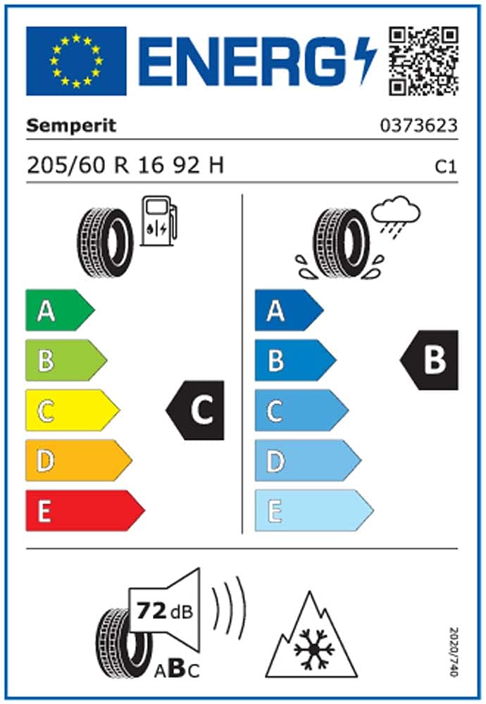4 zimowe kompletne koła Skandic 6x16 ET 45 5x100 błyszczące srebro z 205/60 R16 92H Semperit Speed-Grip 5
