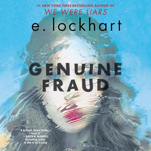 Genuine Fraud Audiolibro Por E. Lockhart arte de portada