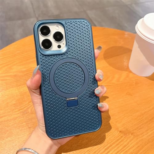 Support de refroidissement et housse antichoc iPhone 12 bleu pour le streaming
