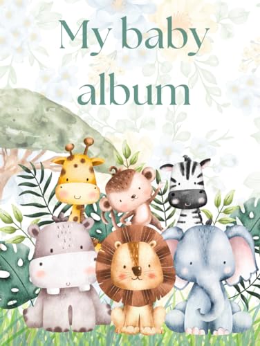 Keepsake memory book for baby: A milestone journal about baby's life, from the announcement of pregnancy to the age of 5 (Little friends collection)
