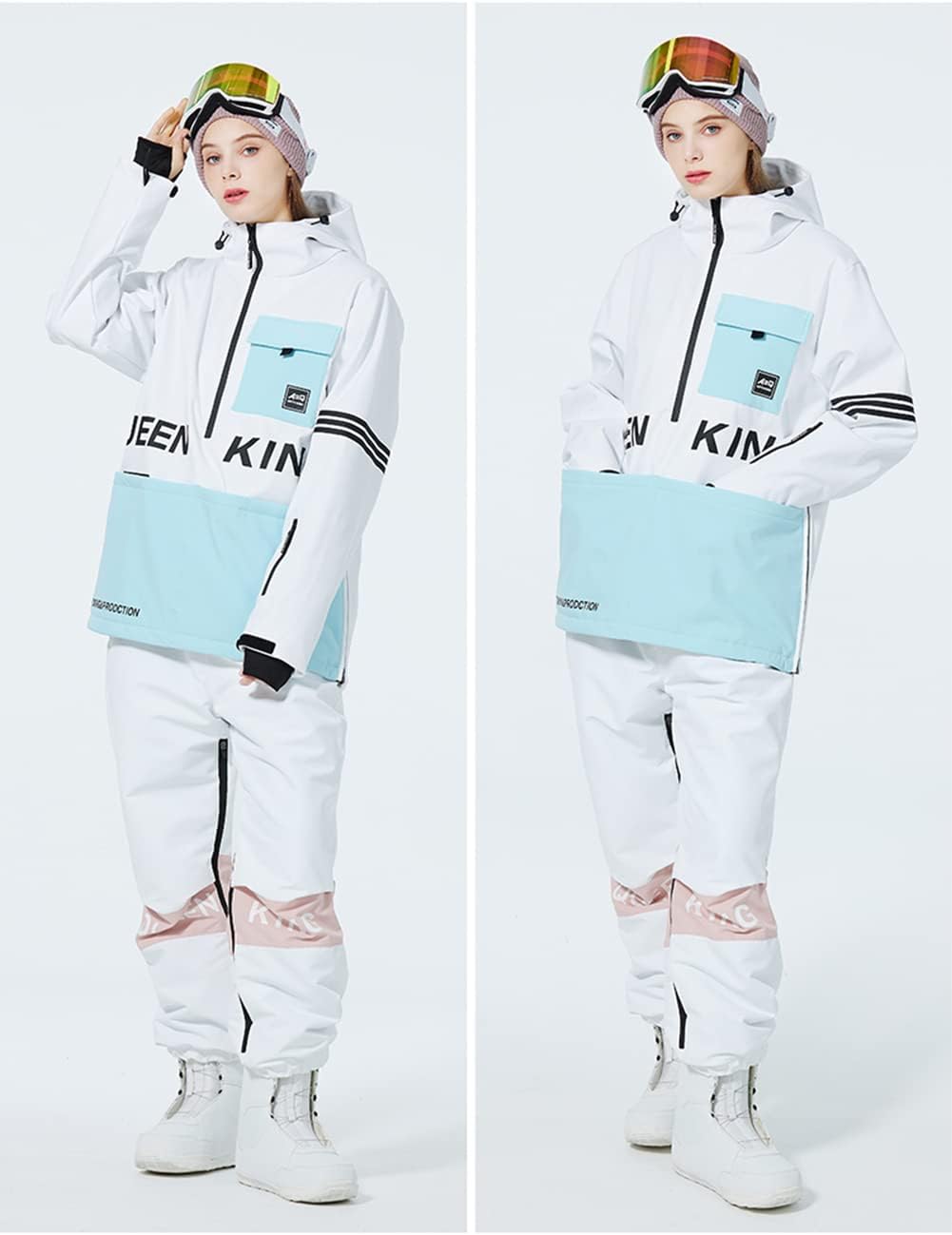 スノーウェア メンズXS 上下セット HOTIAN] スノーボードウェア 上下