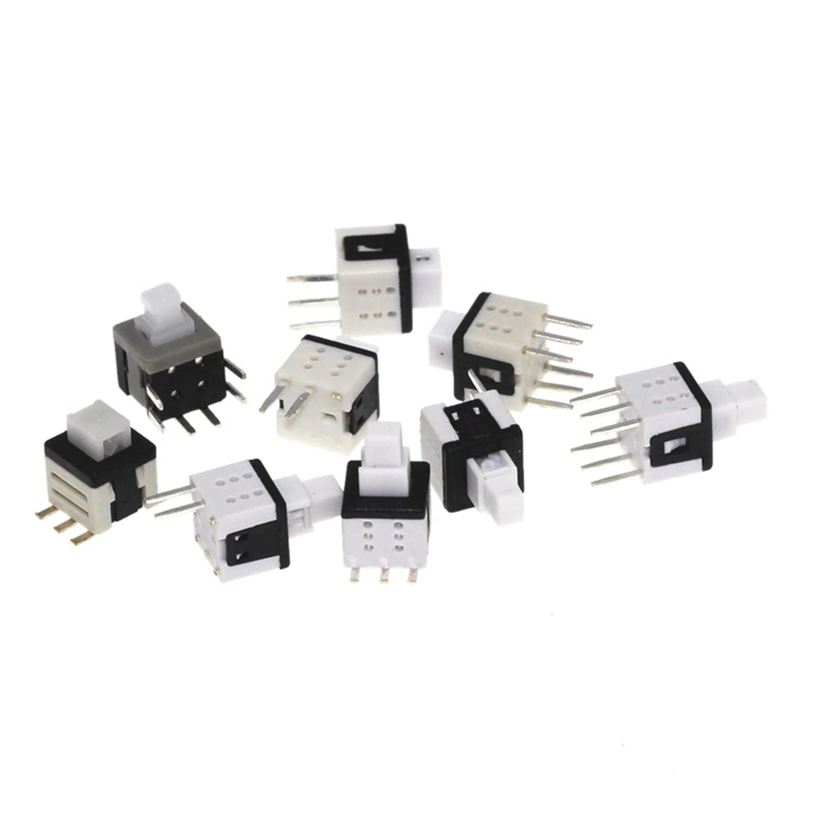 Interrupteur micro 5.8mm à auto-verrouillage stable pour commande d'alimentation de précision - 7