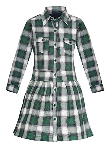 Image of Naughty Ninos Girls Shirt Dress (NN00382DRS Red 7-8 Years)
